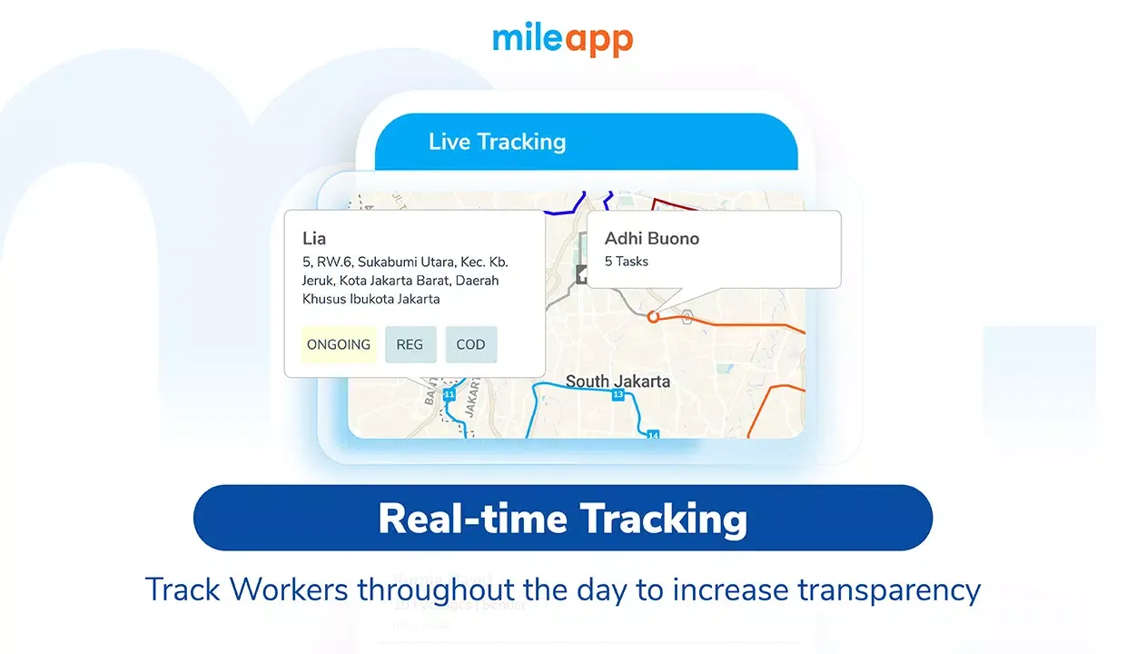 MileApp Field स्क्रीनशॉट