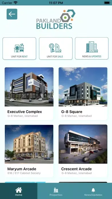 Zrzuty ekranu Pakland Properties