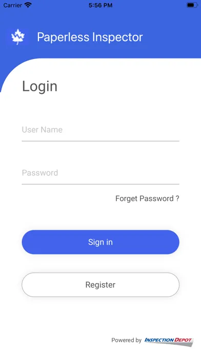 Capturas de pantalla de Paperless Inspectors