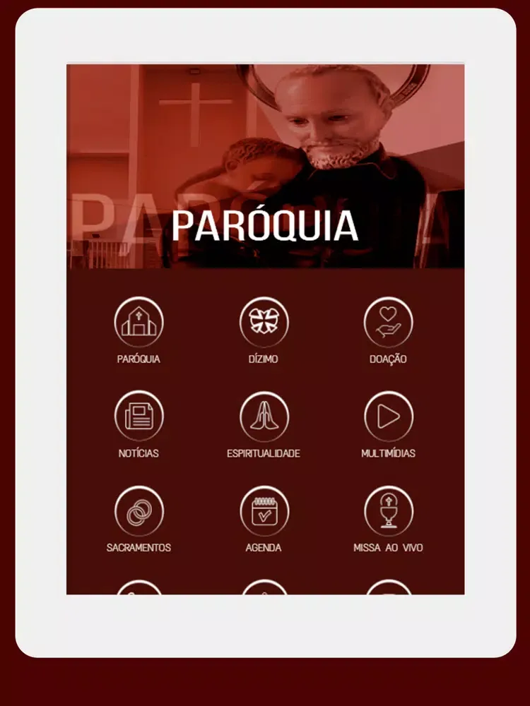 Paróquia São Vicente de Paulo iPad 应用截图