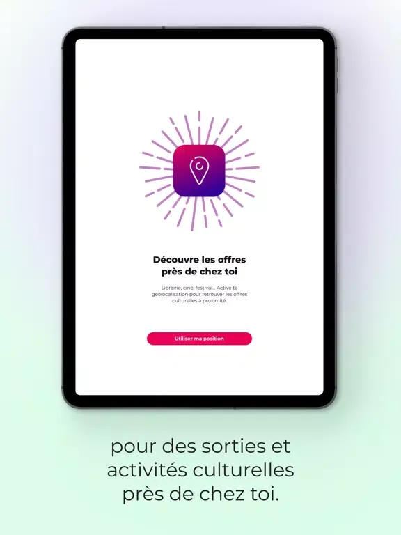pass Culture iPad  Screenshots