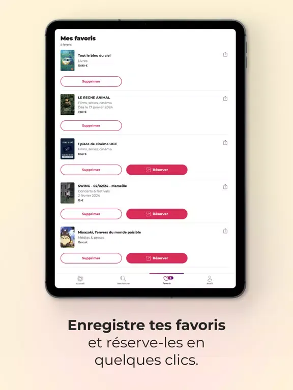 pass Culture iPad  Screenshots