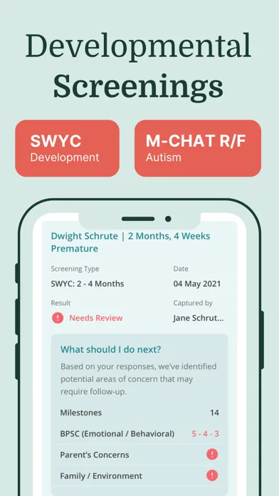 Zrzuty ekranu Baby Milestones & Development