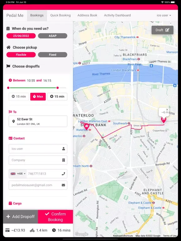 Pedal Me iPad  স্ক্রিনশট