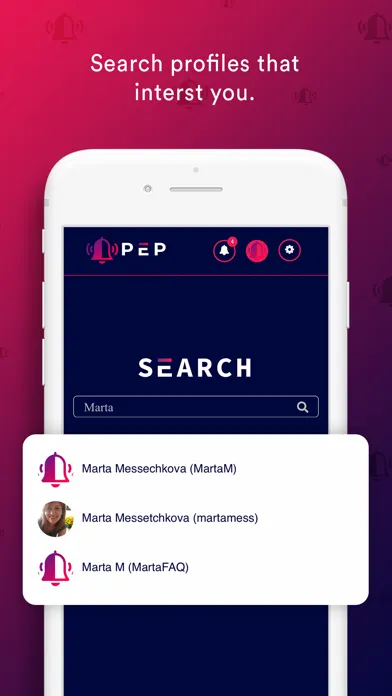 Zrzuty ekranu PEP Pager LITE