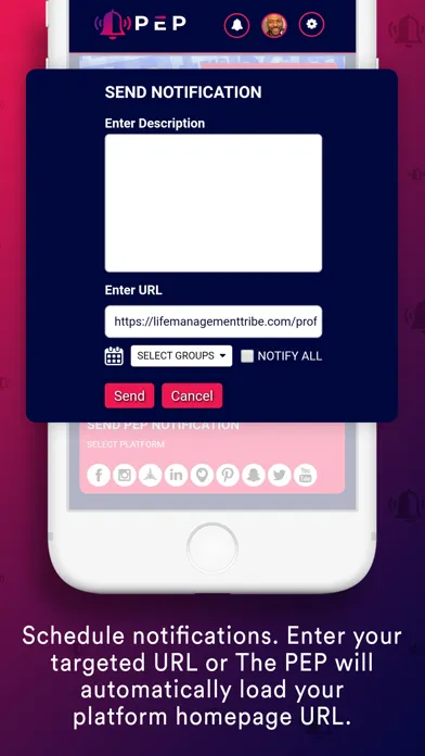 Zrzuty ekranu PEP Pager LITE