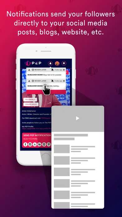 Zrzuty ekranu PEP Pager LITE