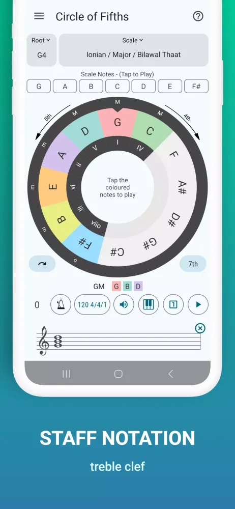 Circle of Fifths Screenshots