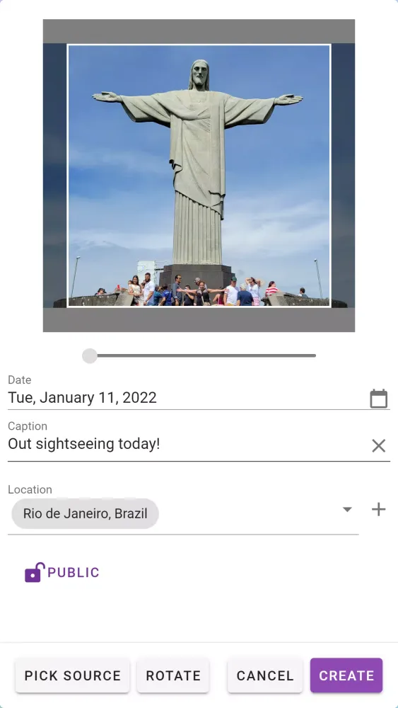 Screenshot di Phojo
