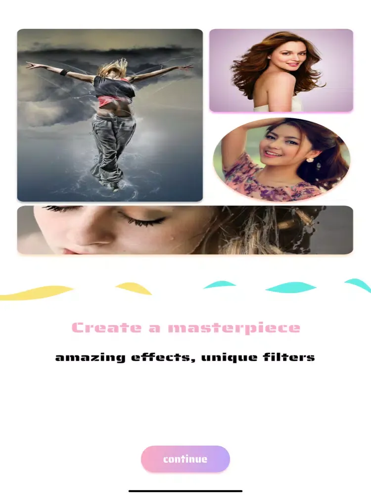Photogrid: side by side photo iPad  স্ক্রিনশট