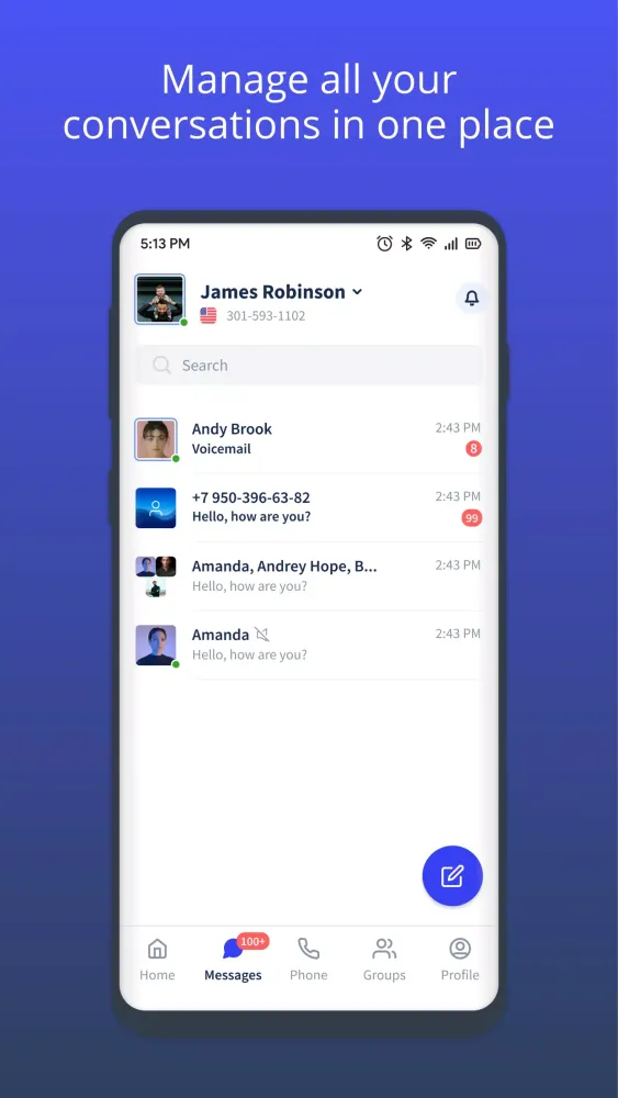 Phound Phone Screenshots