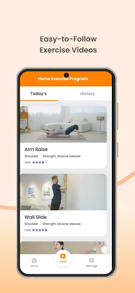 Capturas de tela do PhyxUp Health