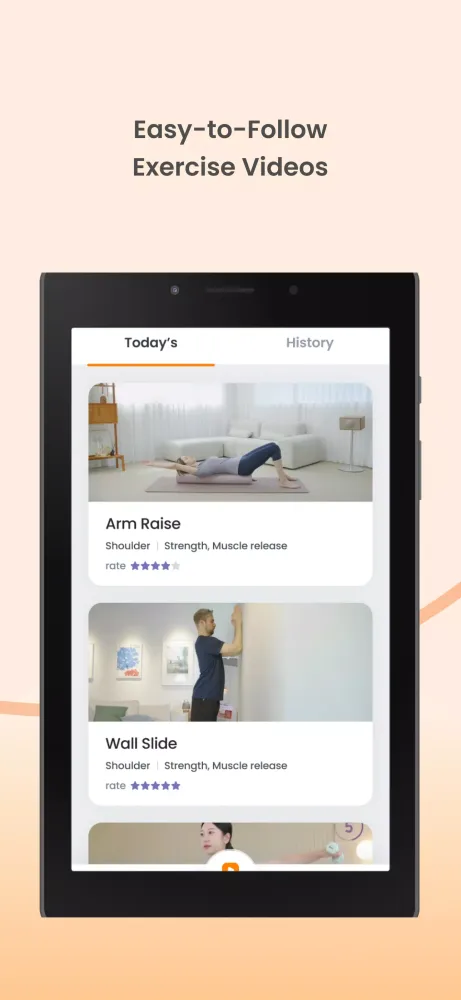 Capturas de tela do PhyxUp Health