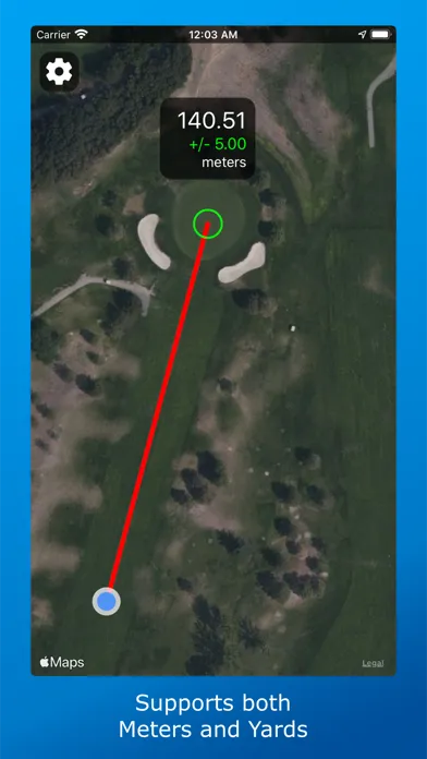 Pin High - Golf Range Finder سکرین شاٹس