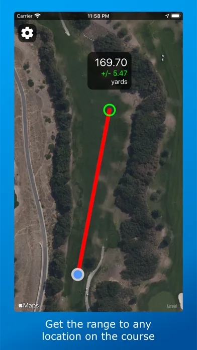 Pin High - Golf Range Finder سکرین شاٹس
