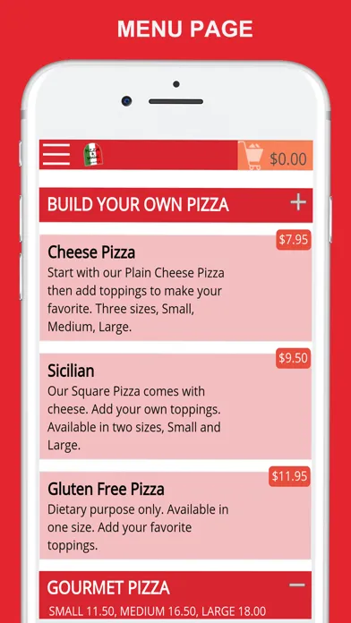 Captures d'écran de Pizza and Panini