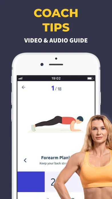 Zrzuty ekranu Perfect Plank - Plank Workout