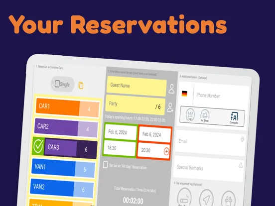 Capturas de pantalla de RentMate Booking Planner Pro iPad 