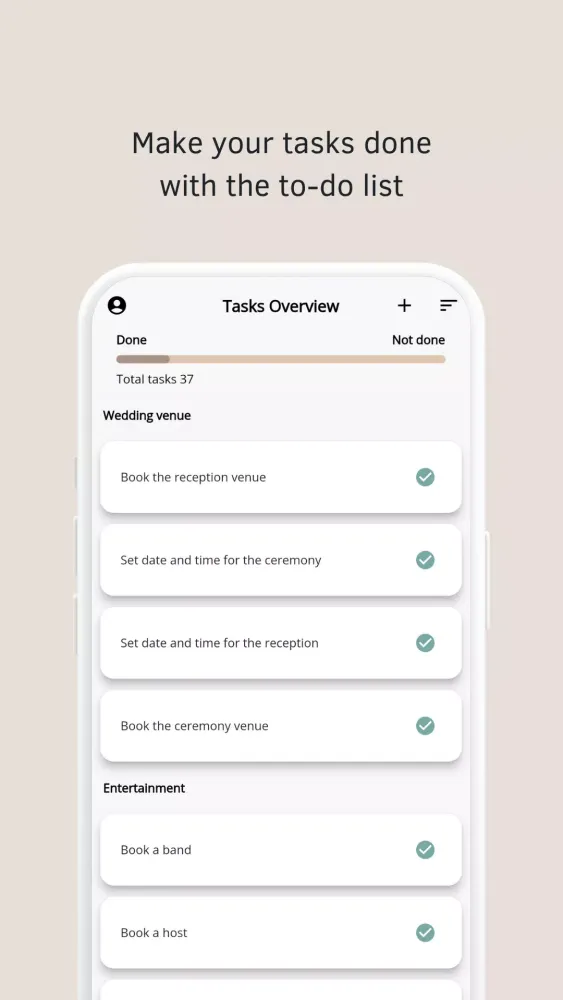 Tangkapan layar Wedding Planner by PlanWed