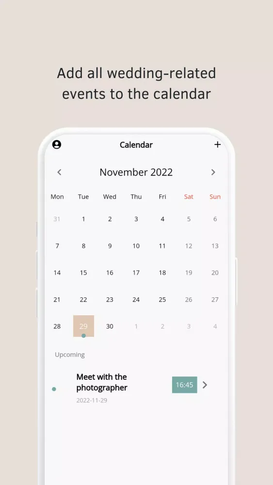 Tangkapan layar Wedding Planner by PlanWed