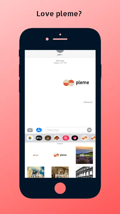 Pleme Stickers سکرین شاٹس