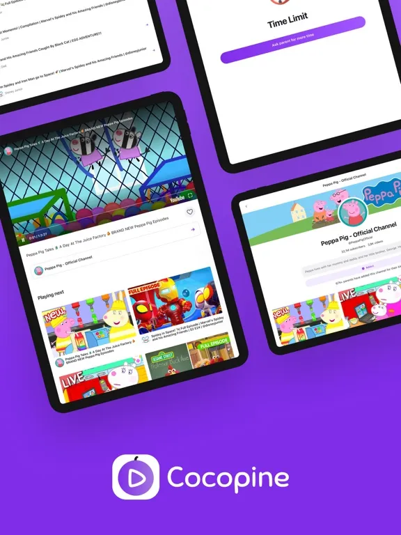 Cocopine - Educational Videos iPad  স্ক্রিনশট