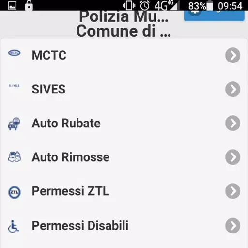 APP-PM Parma Screenshots