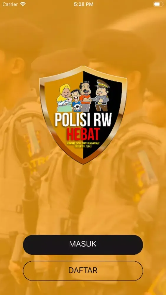 Capturas de tela do Polisi RW