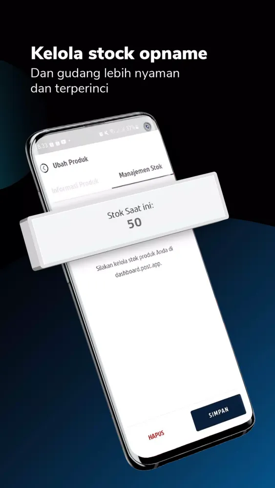 POST App - Aplikasi Kasir Ekran Görüntüleri
