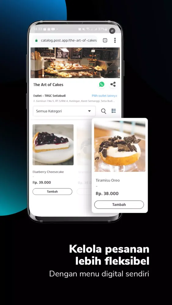 POST App - Aplikasi Kasir Ekran Görüntüleri