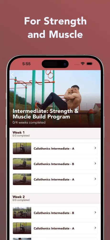 Calisthenics Screenshots
