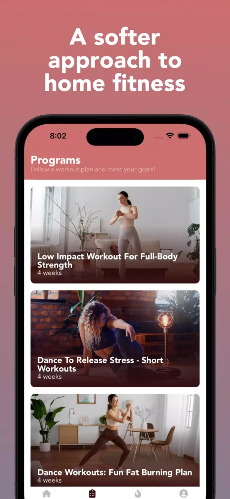 Cozy Cardio - Workout at Home Screenshots