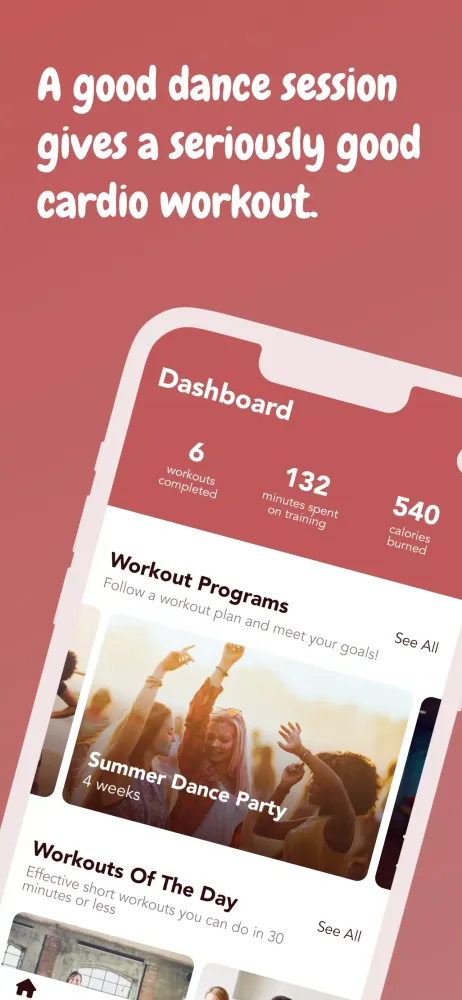Screenshot di Dance Workouts
