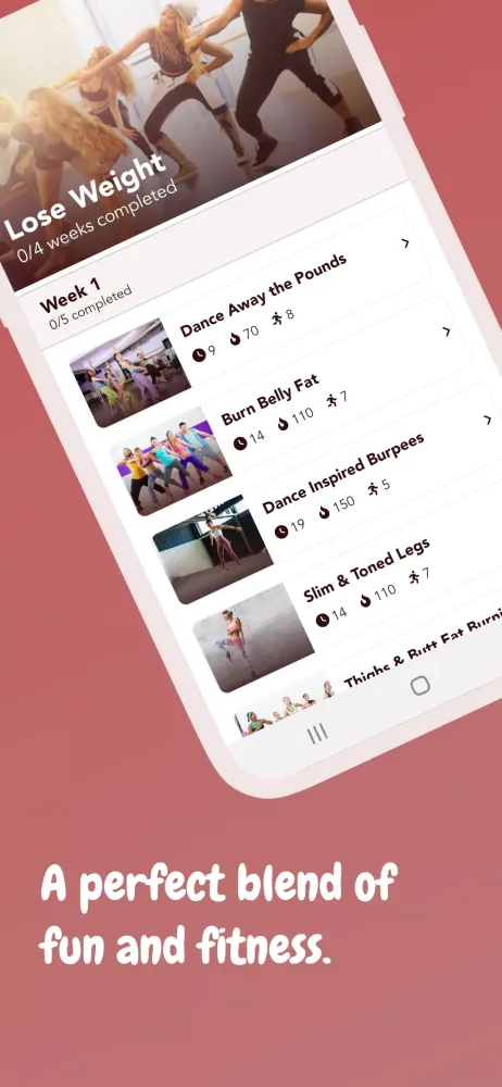Screenshot di Dance Workouts