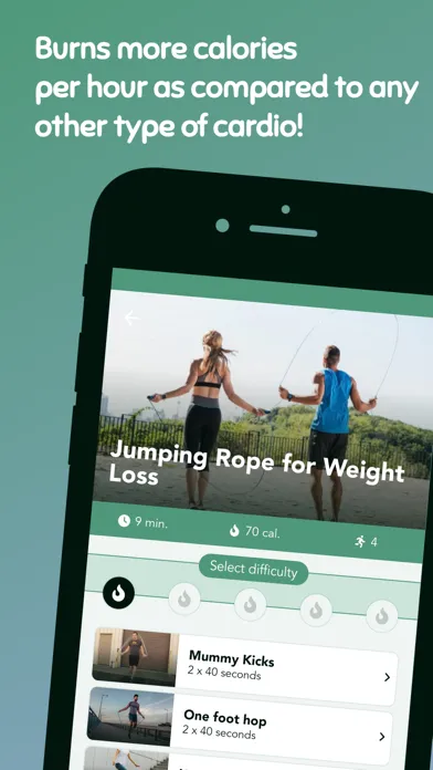 Скриншоты Jump Rope Workout Programs