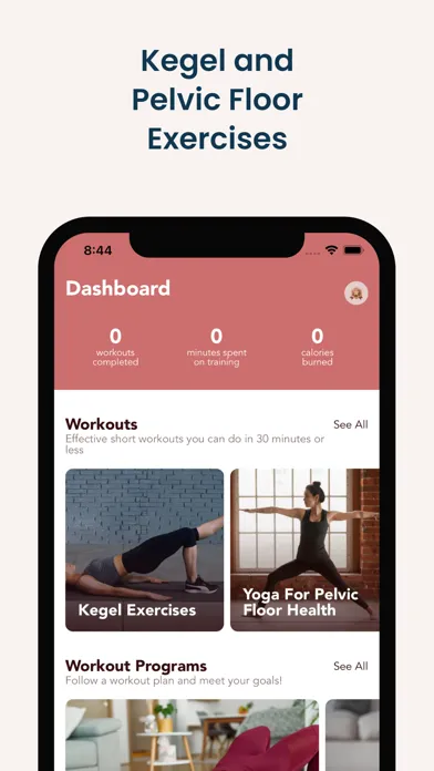 Tangkapan layar Pelvic Floor - Kegel Exercises