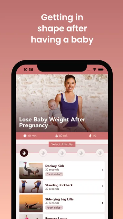Fit Mom - Postnatal Workouts应用截图