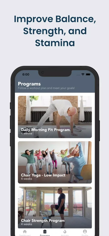 Captures d'écran de Gentle Exercises for Seniors