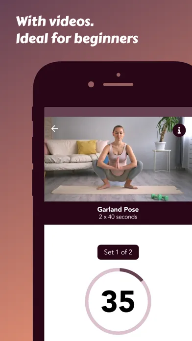 Capturas de tela do Yoga Poses For Relaxation