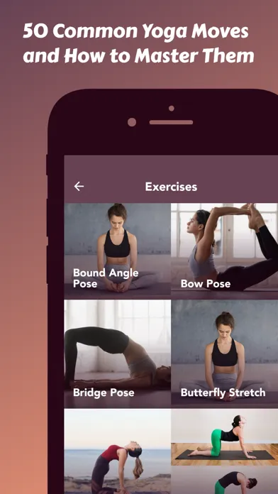 Capturas de tela do Yoga Poses For Relaxation