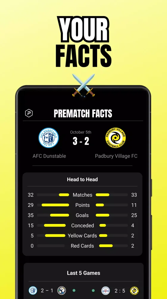 Prematch Screenshots