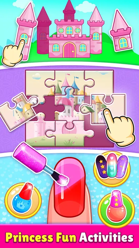 Princess Baby Phone Games Screenshots