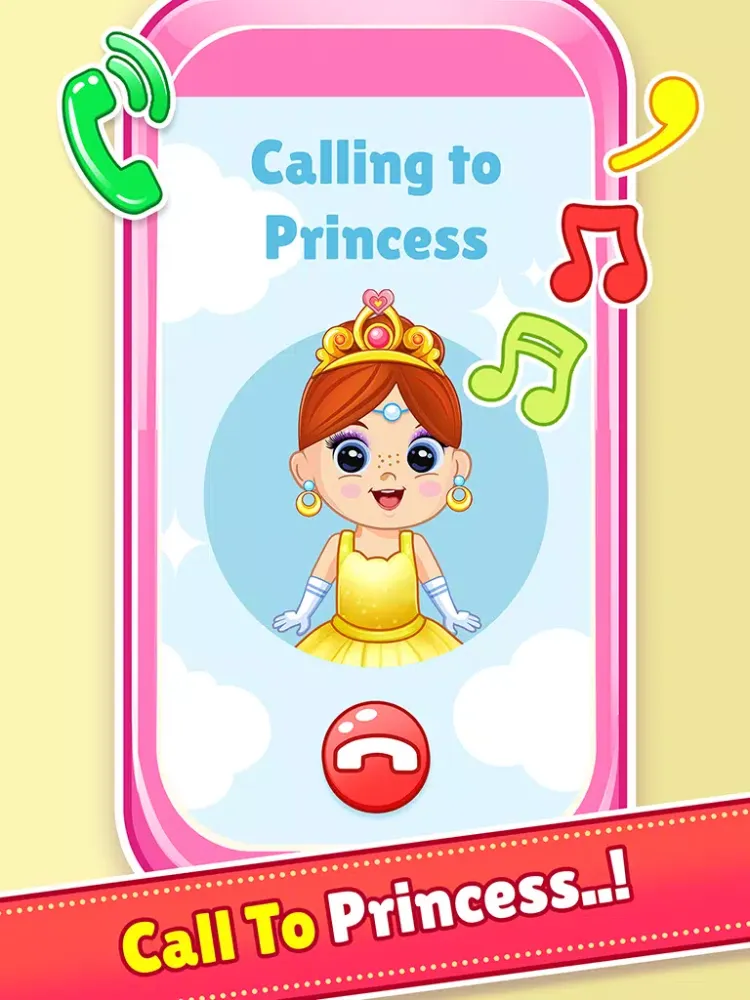 Princess Baby Phone Games Screenshots