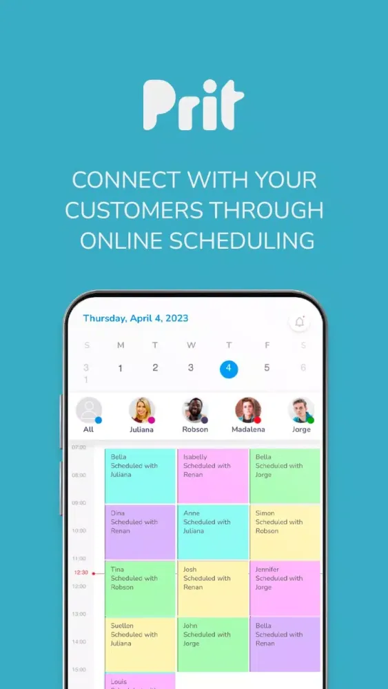 Prit: Professional Scheduler Screenshots