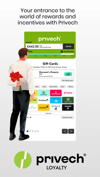 Privech®: Incentives & Rewards 스크린샷