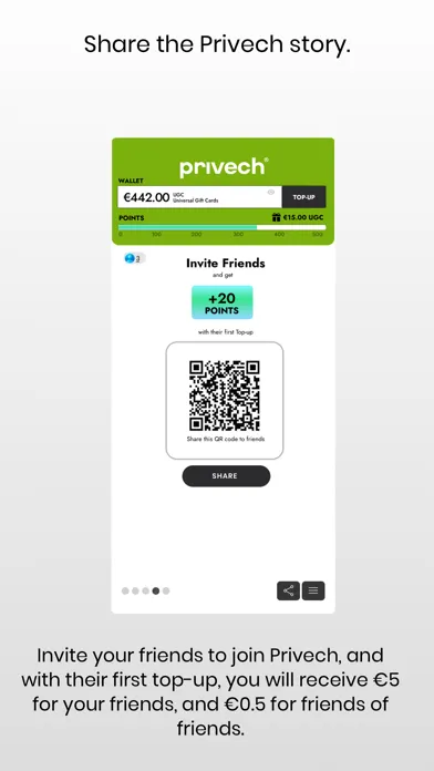 Privech®: Incentives & Rewards 스크린샷