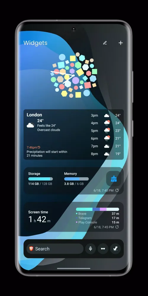 Pro Launcher. Productive You. سکرین شاٹس