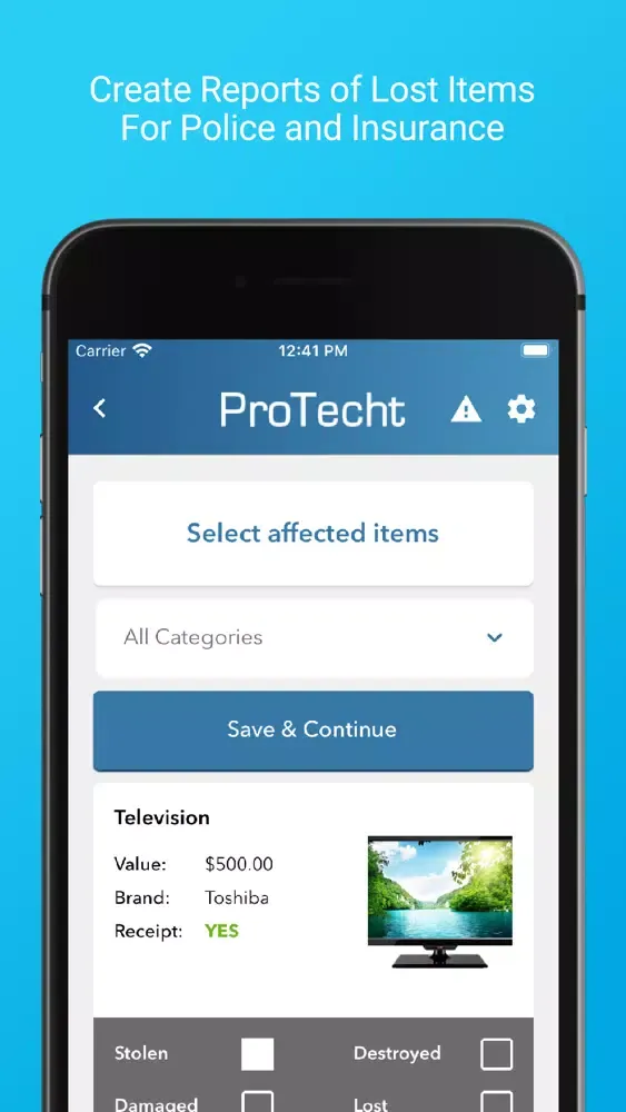 ProTecht Plus Screenshots