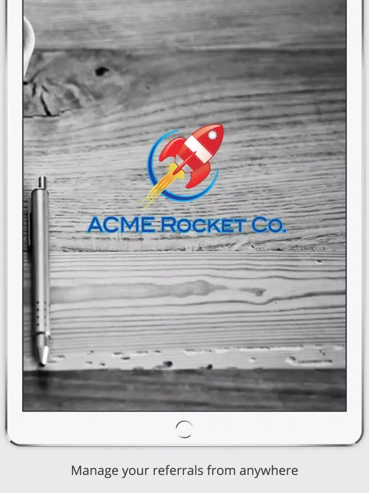 Acme Referrals iPad  스크린샷