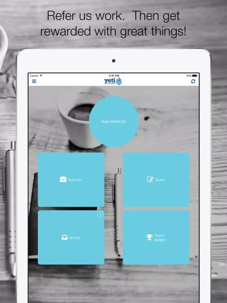 Capturas de pantalla de The Yeti Restoration App iPad 